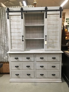 barn door cabinet