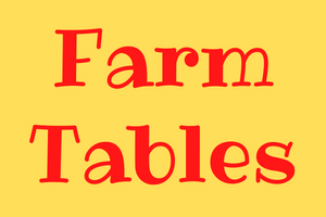 farmhouse farm tables harvest tables trestle tables